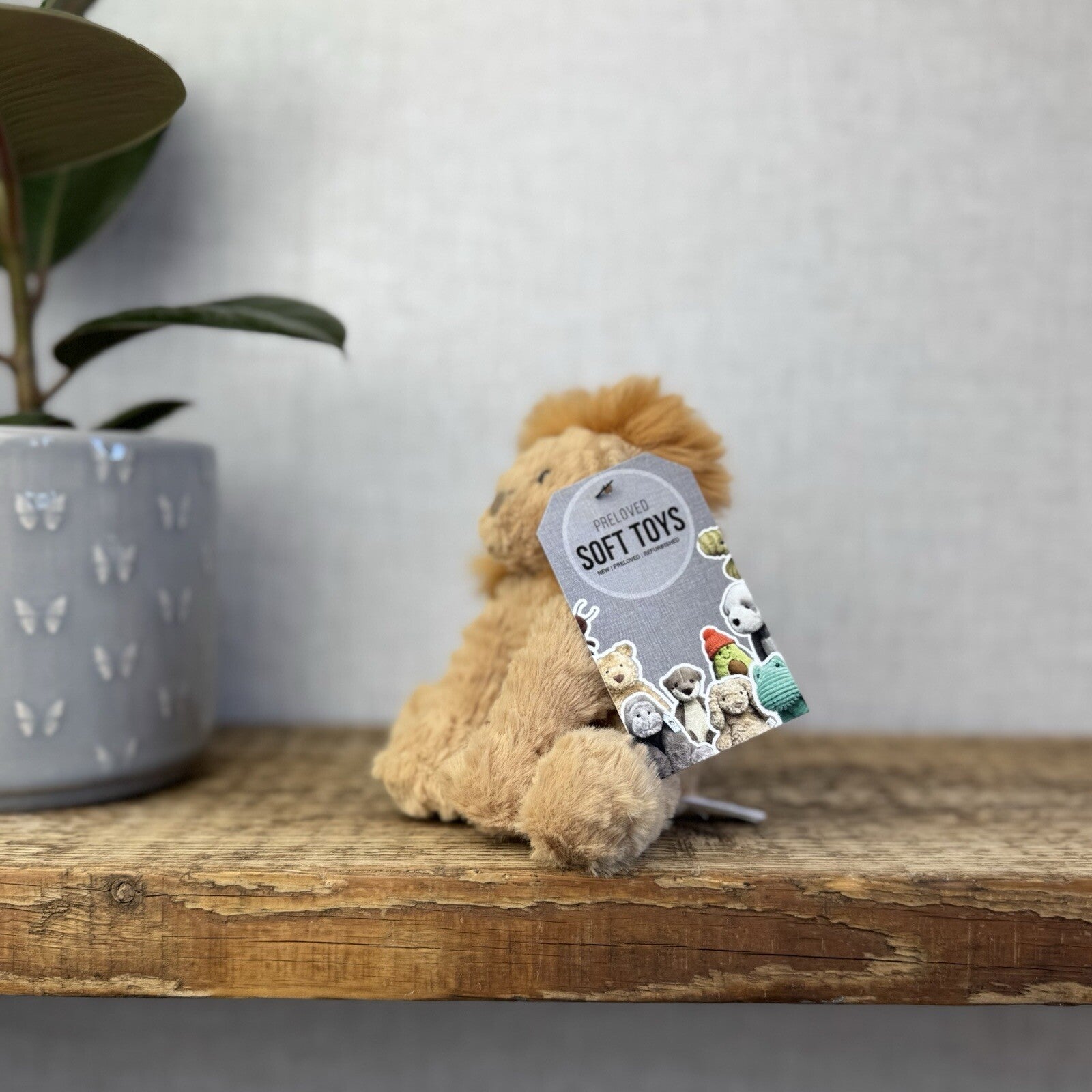 Jellycat Tiny Fuddlewuddle Lion - Tiny Fuddlewuddle - Baby Fluffy Lion 5" (2)