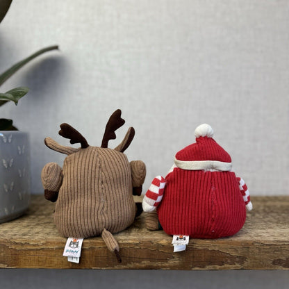 Jellycat Knitwits Christmas Beanies - Knitted Christmas Retired/Vintage Plush 5"