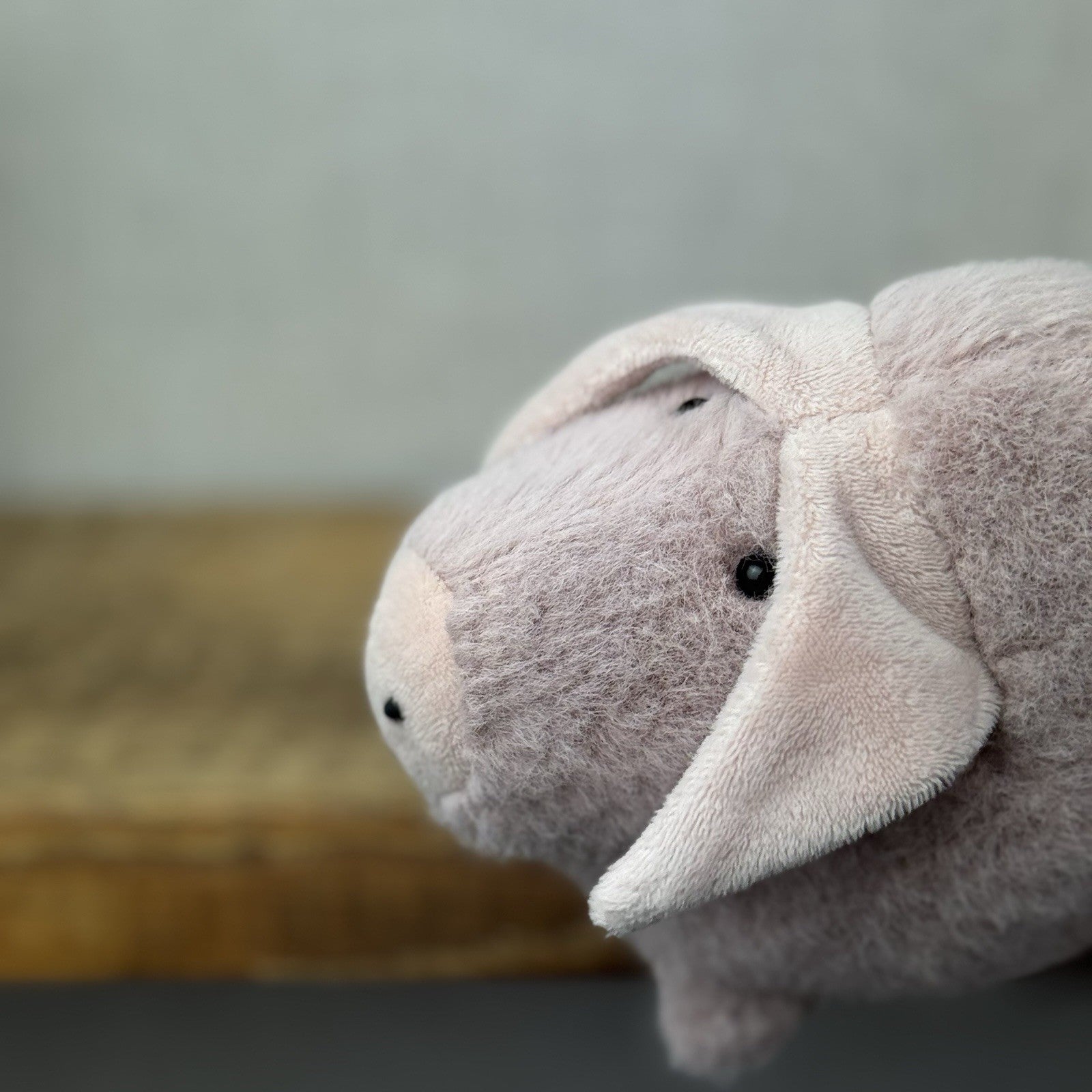 Jellycat Pig Pink Higgledy Piggledy Pig - Full Pink Rare Fluffy Pig 6"