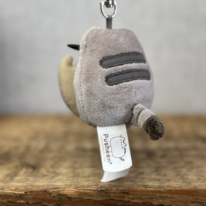 Gund Pusheen Cat Keyring - Snack Time Mini Pusheen Cookie Plush NWOT 