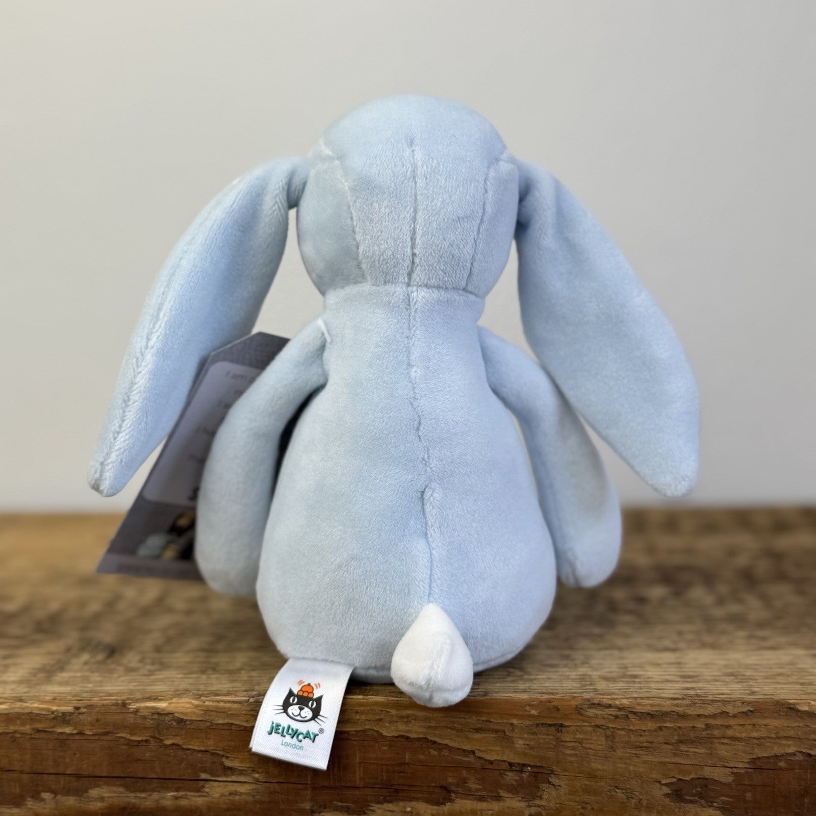 Jellycat My First Bunny Blue - Blue Suede Soft Baby Bunny Rabbit 8"