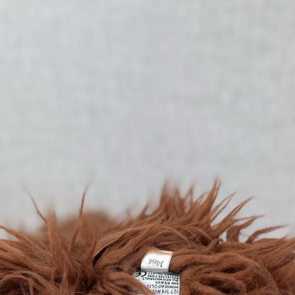 Jellycat Medium Max Monkey - Fluffy Long Hair Monkey Plush Beanie Retired 16"