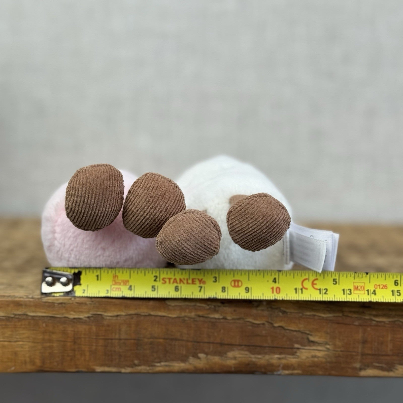 Jellycat Amuseable Pair Of Marshmallows Bag charm Keyring BNWT