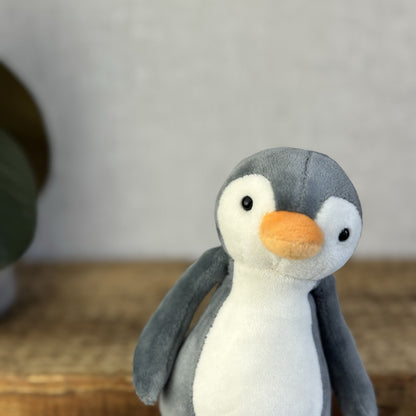 Jellycat My First Penguin Soother - Velour Small Beanie Penguin Soft Toy Rare 7”