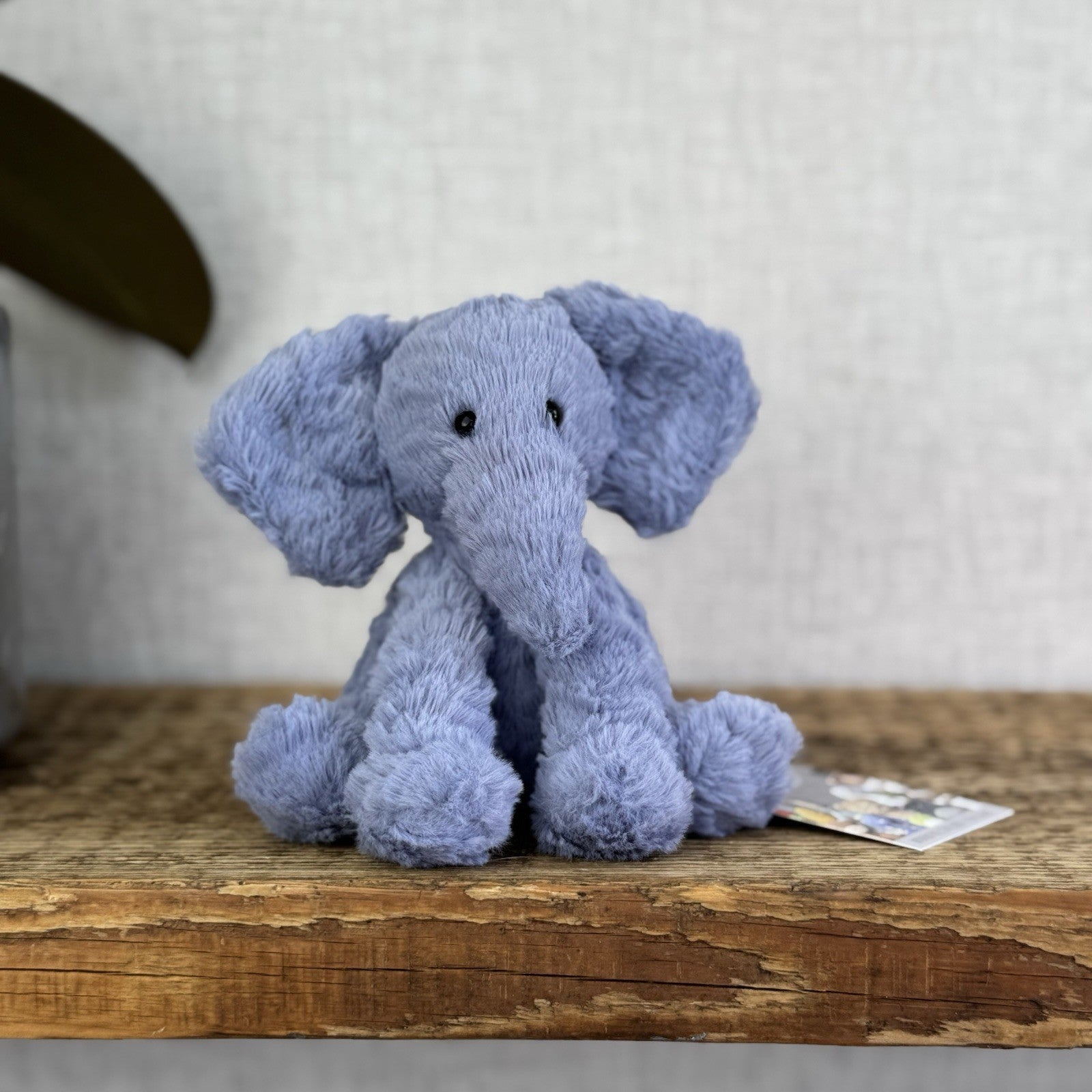 Jellycat Baby Fuddlewuddle Elephant - Fuddlewuddle Tiny Blue Elephant 4” (#2)