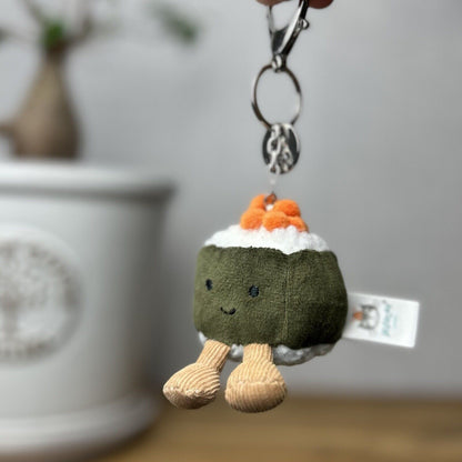 Jellycat Mini Maki Keyring - Custom made Keyring Jellycat Sushi