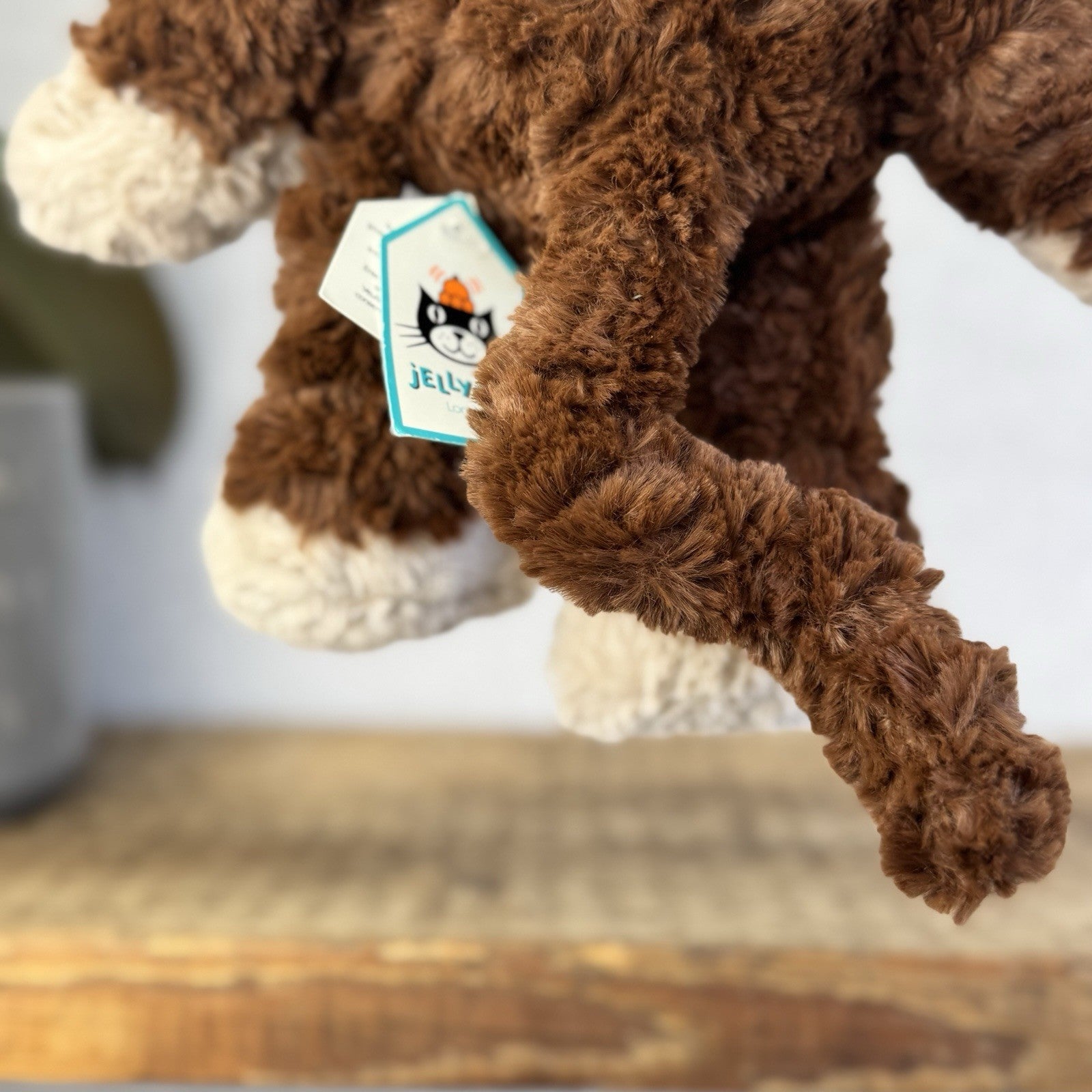 Jellycat Small Rollo Monkey - Retired Monkey Collectible Beanie Plush Toy 9"