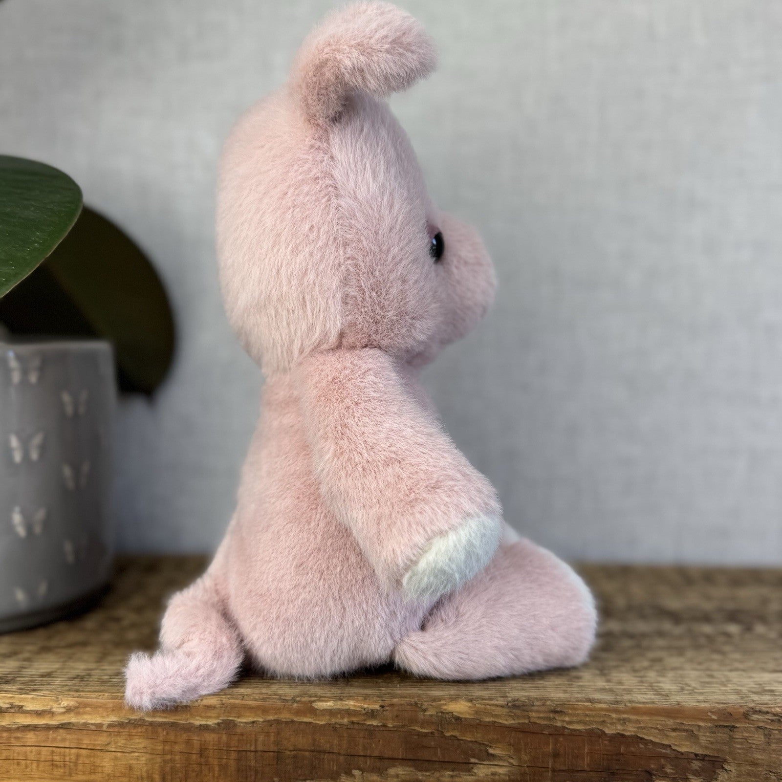 Jellycat Beepi Pig - Medium Fluffy Pig Beanie Soft Toy Cute Farm Plush 12"