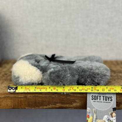 Flat Out Australia Koala Flat Teddy Bear Sheep Fur Baby Teddy Comforter Lovey 8”