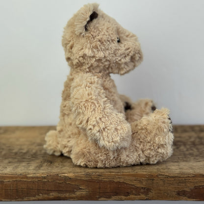 Jellycat Small Edward Bear - With Tags Retired Small Golden Traditional Bear 9"