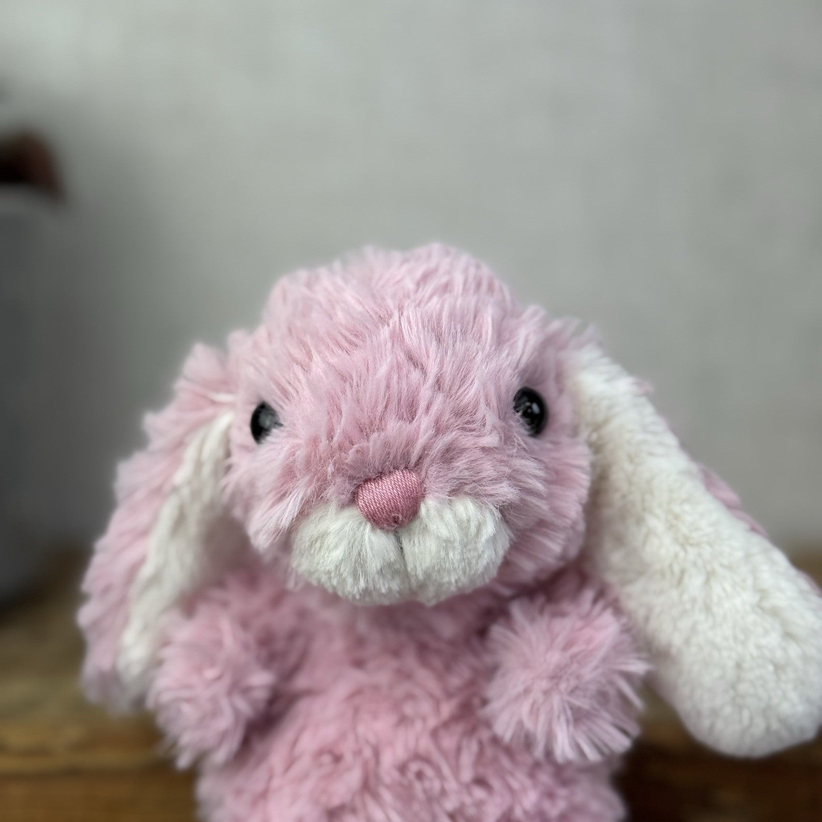 Jellycat Yummy Bunny Tulip - New Without Tags Small Pink Beanie Rabbit Plush 5"