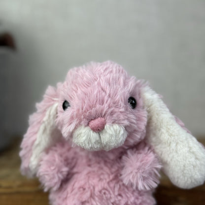 Jellycat Yummy Bunny Tulip - New Without Tags Small Pink Beanie Rabbit Plush 5"