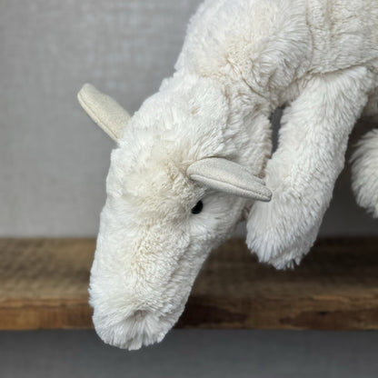 Jellycat Huge Snow Dragon - New With Tags Big White Sparkly Dragon 2ft