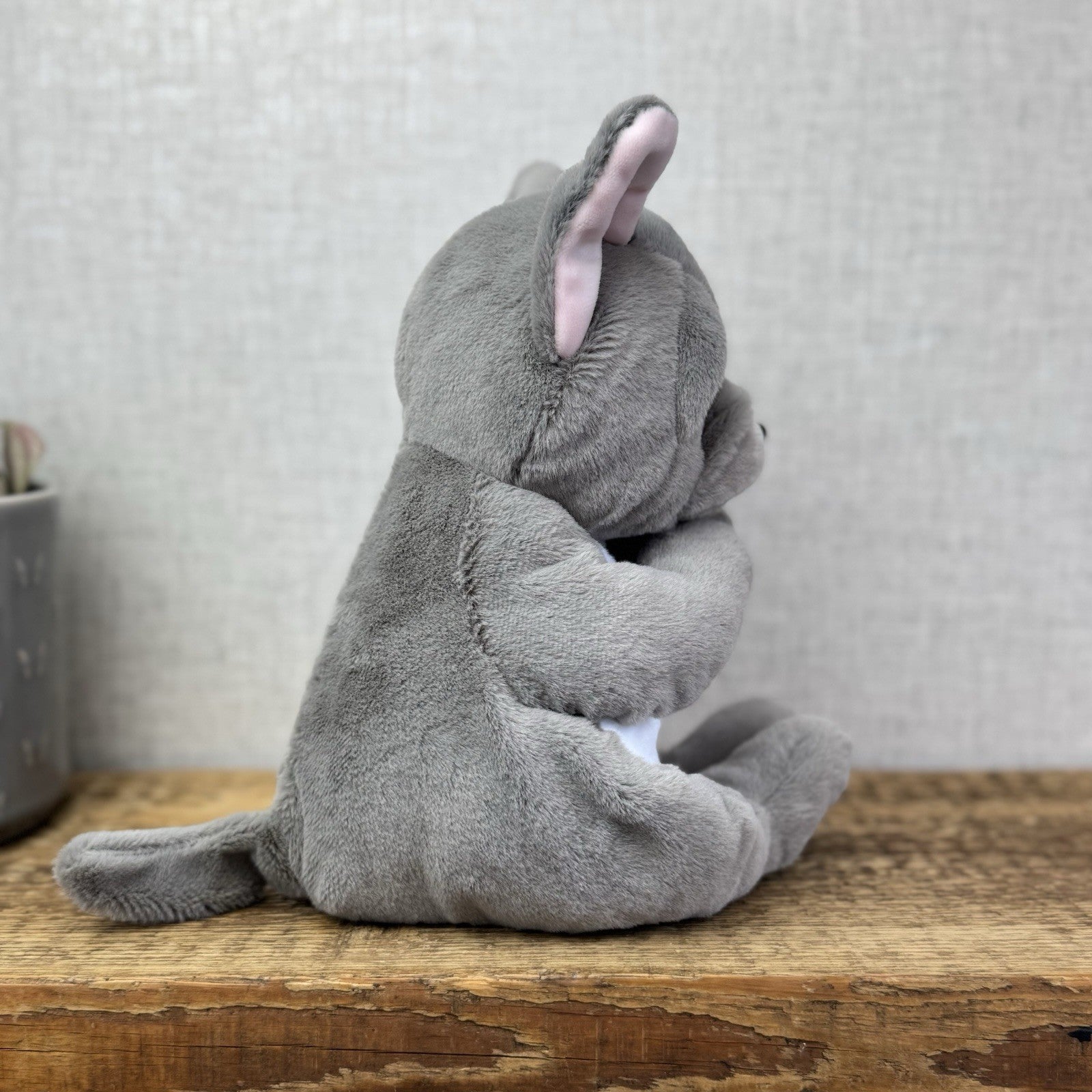 TY Beanie Bellies - Wilfred the Dog 15cm - Large Beanie French Bulldog Soft Toy