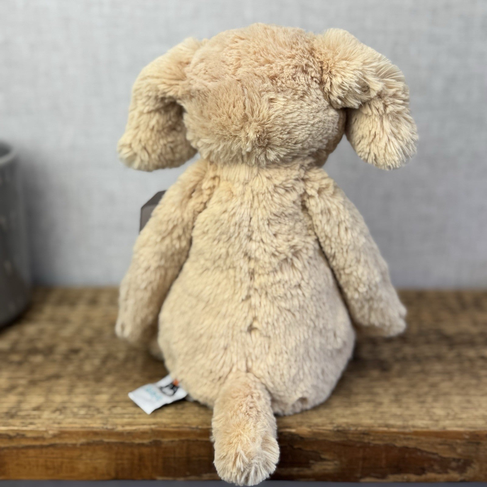 Jellycat Medium Bashful Labrador - Medium Golden Dog Pup Retired Old Plush 12"
