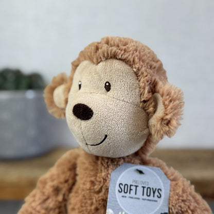 Marks & Spencers Soft Toy  - My First Monkey Brown NWOT - 08373175