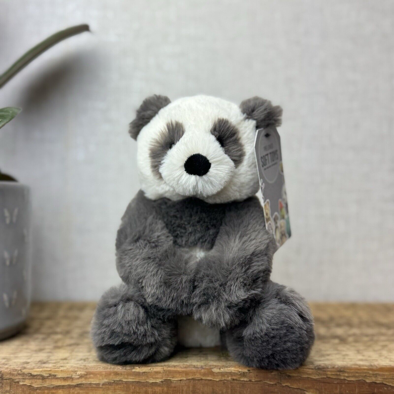 Jellycat Small Harry Panda Cub - Super Soft Panda Beanie Plush 8” Rare