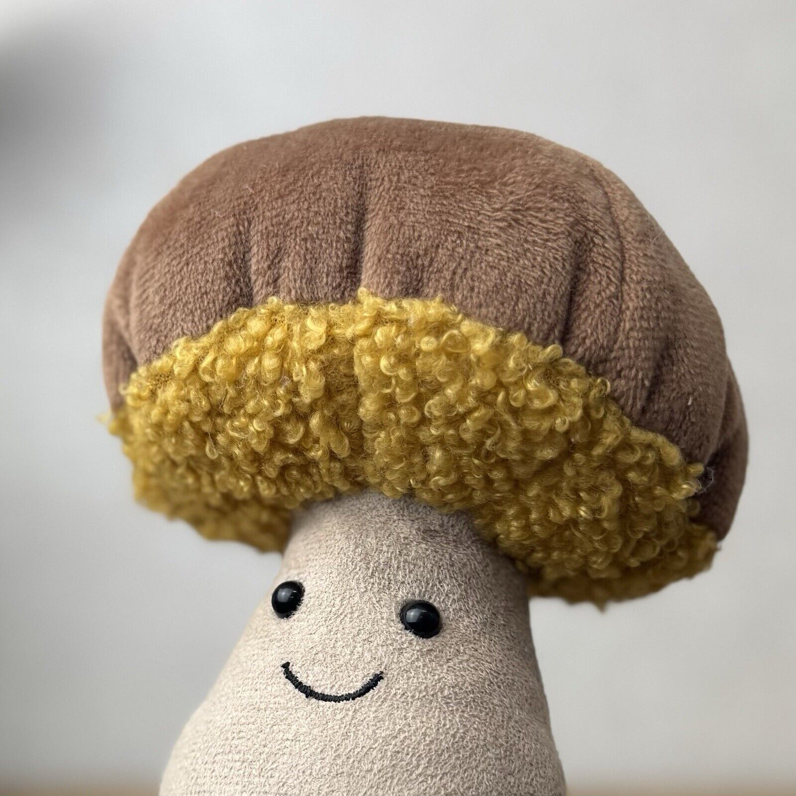 Jellycat Amuseable Toadstool - Small Mushroom Plush Beanie With Legs 8"