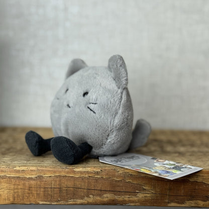 Jellycat Amuseabean Kitty - Small Grey Beanie Kitten Cat Soft Toy Retired 5”
