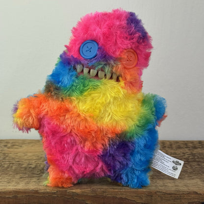 Fuggler Funny Ugly Monster Sir Splodge Alot - Chaos Crew Fluffy Rainbow Fuggler 