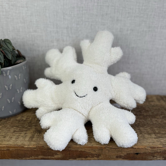 Jellycat Large Amuseable Snowflake - Christmas Beanie Plush Soft Toy 12" NWOT