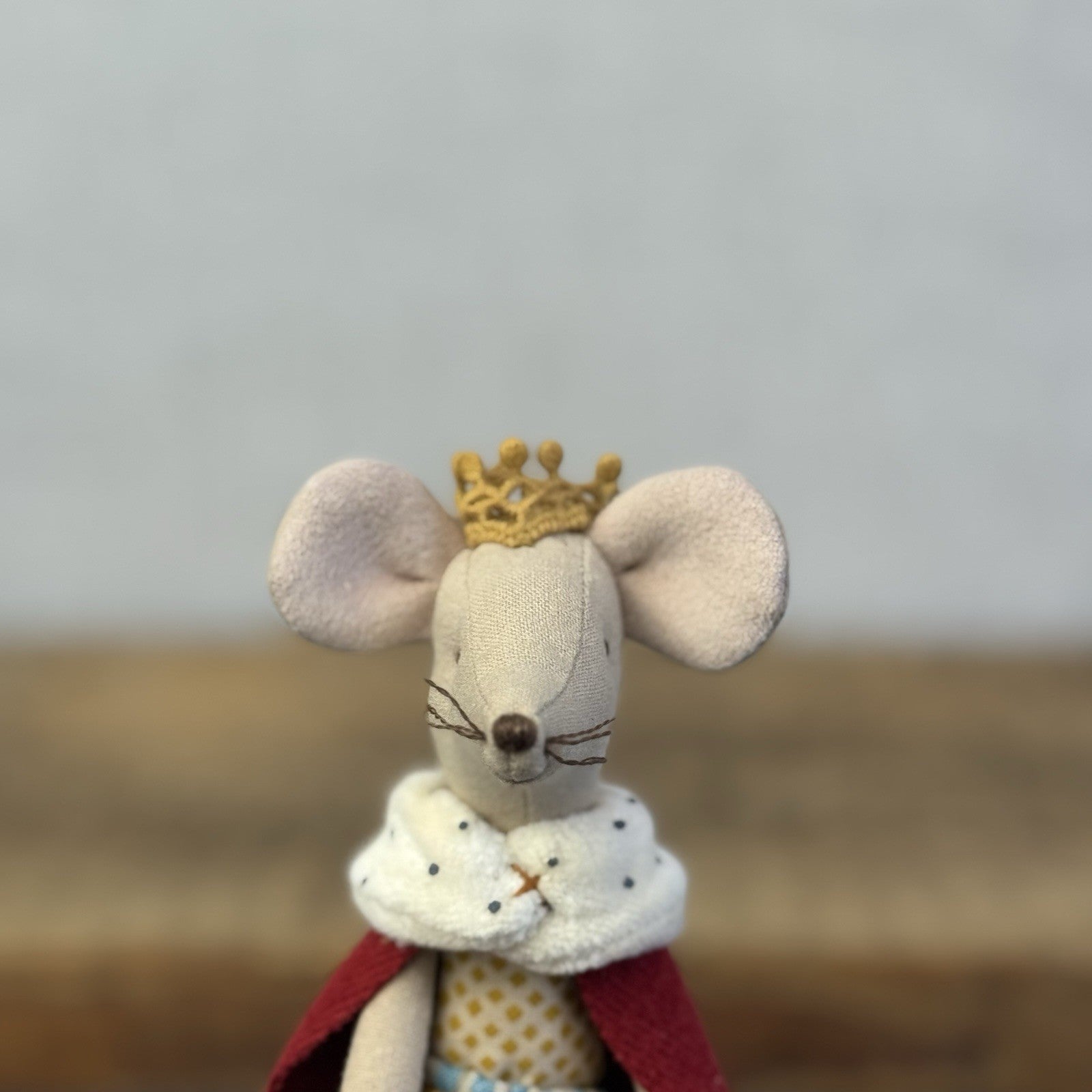 Maileg King Mouse - Retired Maileg Royal Mouse King (Older Style)