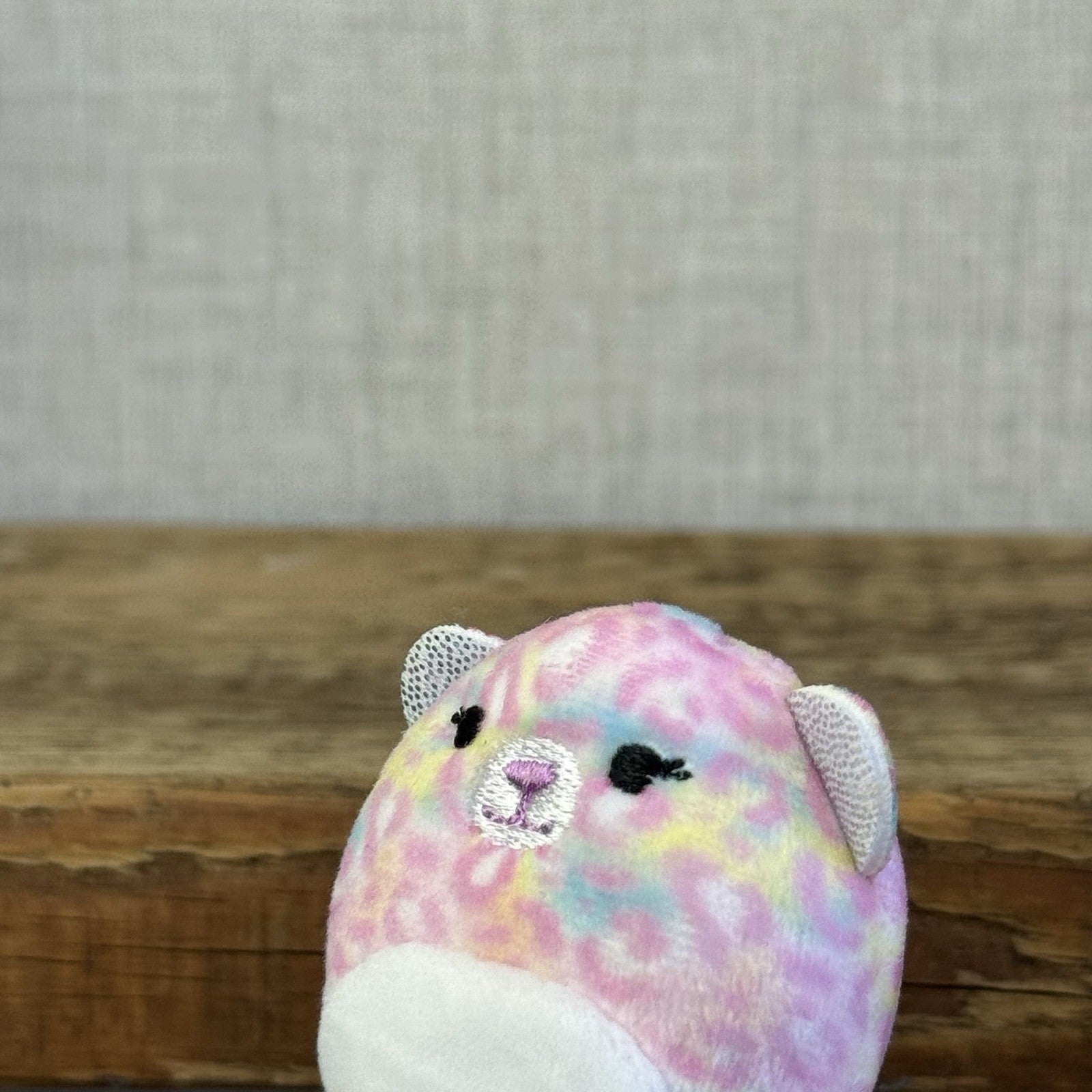 Squishmallow Squishville - Michaela Leopard Pink Plush  (Multi Buy Discount)