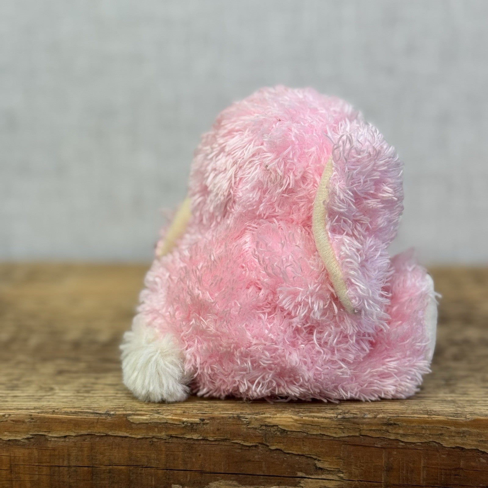 Blue Nose Friends Cotton Tail Bunny #14 5" NWOT Pink Bunny Curly Hair Bunny