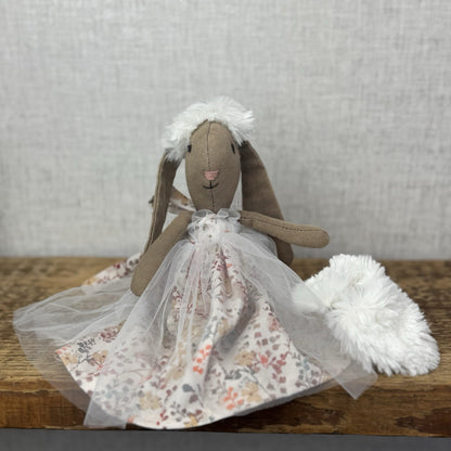 Maileg Mini Bunny - Brown Mini Bunny Princess (Custom Princess Outfit)