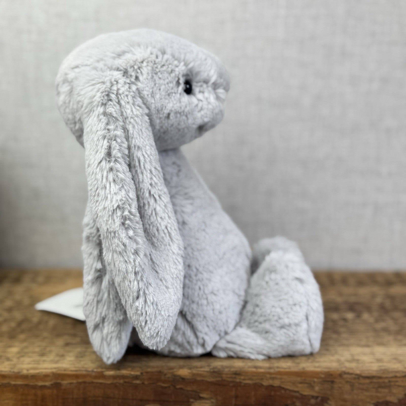 Jellycat The Little White Company Silver Bashful Bunny - New With Tags 12”
