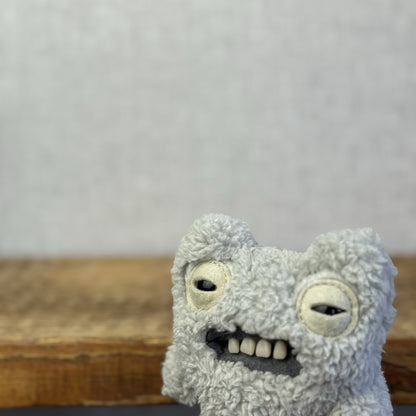 Fuggler Mini Munch Munch Grey Snuggler (Keyring removed) Small Fugg Baby 5"