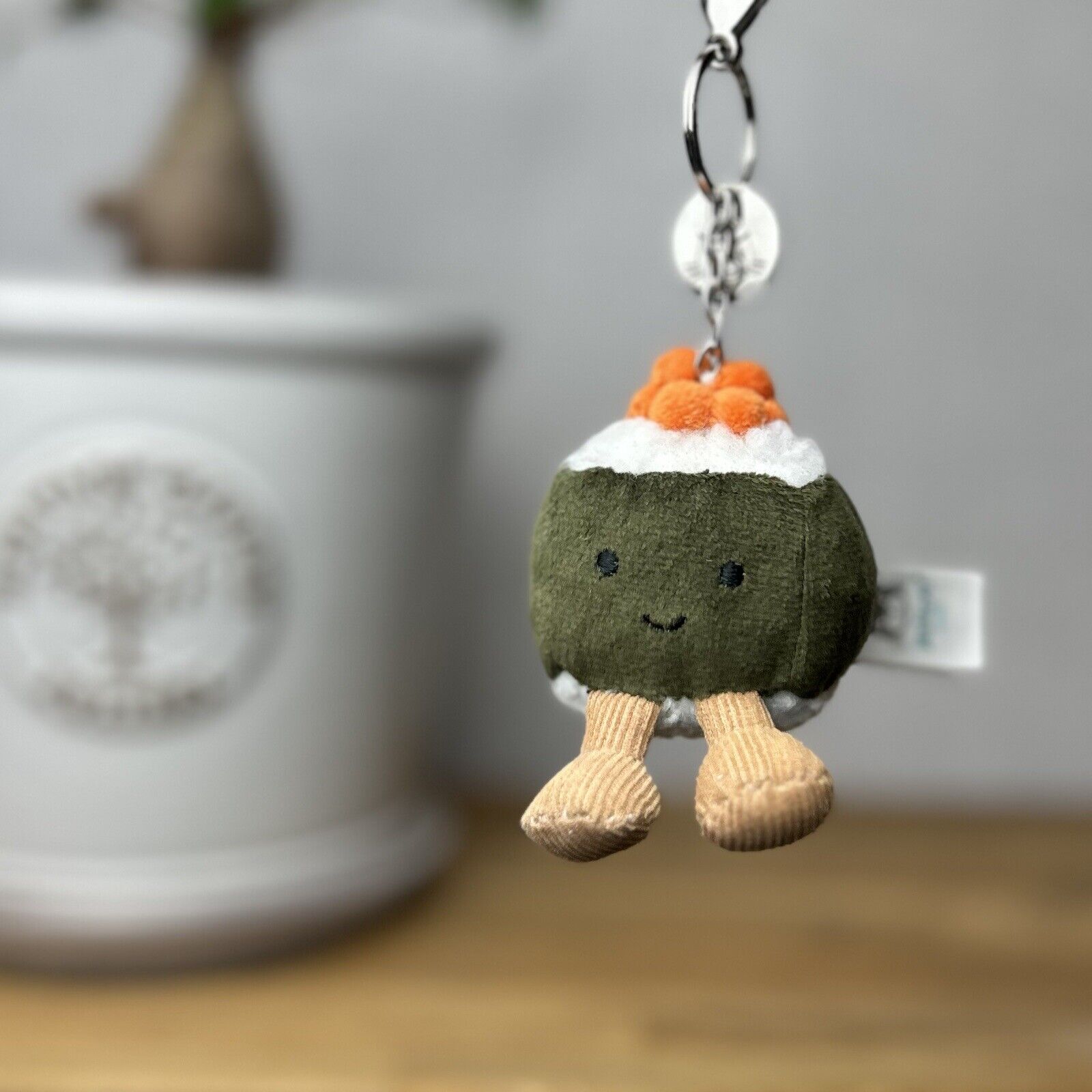 Jellycat Mini Maki Keyring - Custom made Keyring Jellycat Sushi
