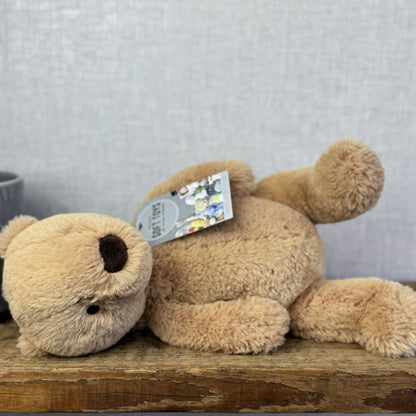 Jellycat Medium Puffles Bear - Soft Light Beige Super Soft Bear Retired 12" (#2)