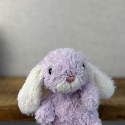 Jellycat Yummy Bunny Lavender Bunny Rabbit - Mini Light Purple Lilac Rabbit Tags