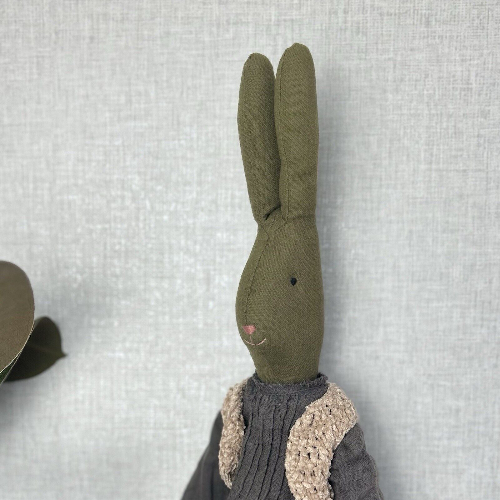 Maileg Large Diana - Large Brown Bunny Diana - Retired 2011 - Brown Bunny