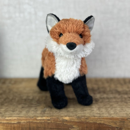 Douglas Cuddle Toy Red Fox - Retired Rare Red Fox Cuddly Toy Small 8"