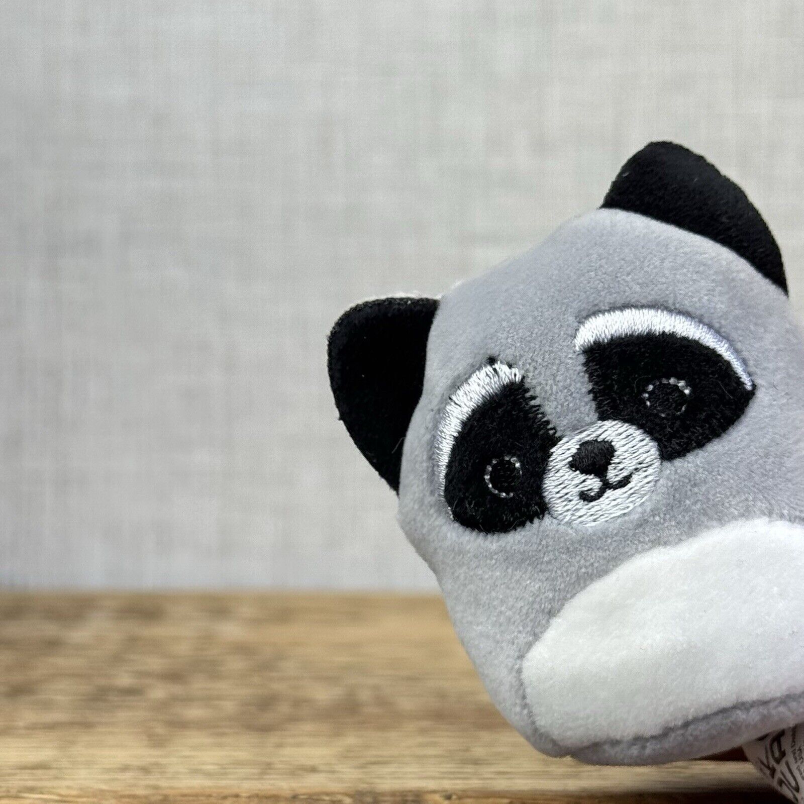Squishmallow Squishville - Randy Raccoon - Tiny Grey Squishmallow Raccoon 2”