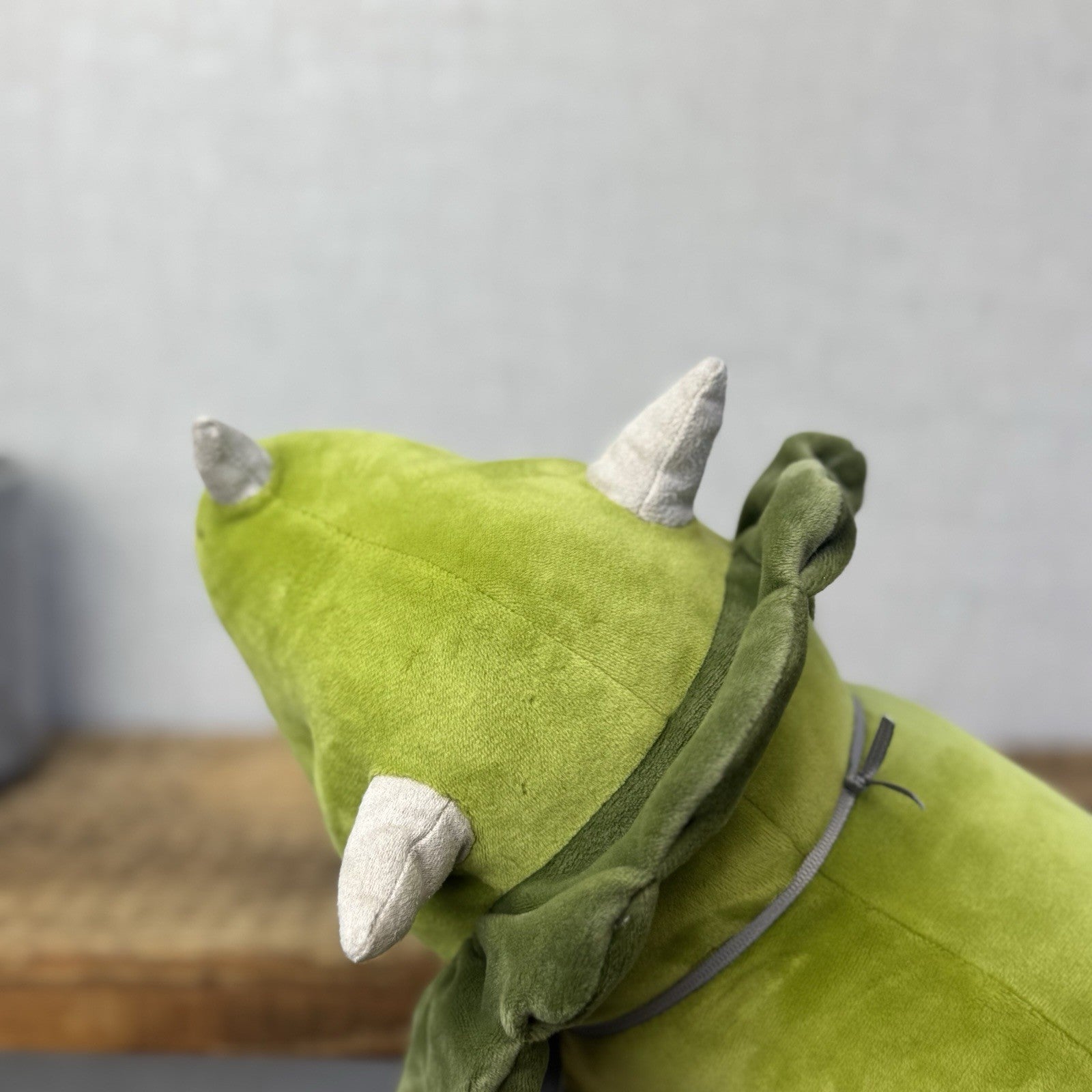 Jellycat Medium Mellow Mallow Dinosaur - Green Triceratops Squishy Plush Beanie