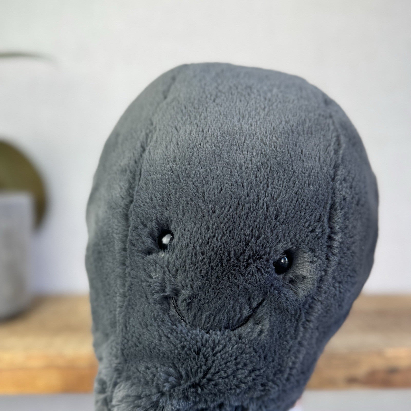 Jellycat Inky Octopus - Large Black Octopus Beanie Rare Retired Collectible 16"