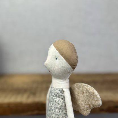 Maileg Winter Friends Angel - Retired Scandinavian Angel Soft Toy Plush NWOT 9"