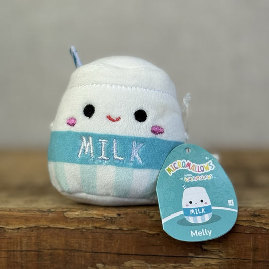 Squishmallow Micromallow With Tag - Mini Milk Carton Melly (Multi Buy Discount)
