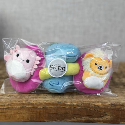Squishmallow Squishville - Archie And Leonard Playset Lion And Axolotl Play Set