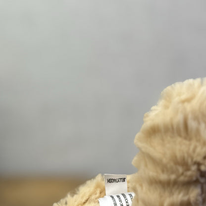 Jellycat Squishu Bear - Small Honey Colour Textured Bear Beanie Retired 10"