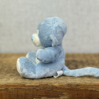 Blue Nose Friends Coco Monkey #13 Mini "5 Small Blue Monkey Beanie Retired