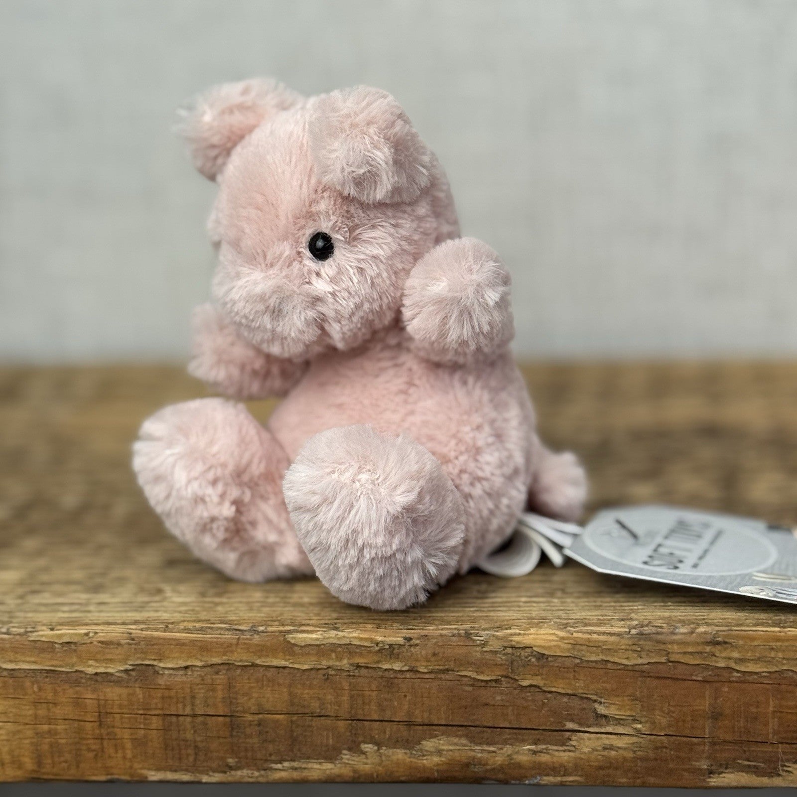 Jellycat Baby Poppet Piglet - Miniature Beanie Pink Pig Tiny Soft Toy Rare 4”