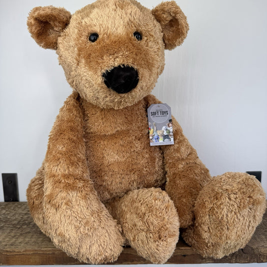 Jellycat HUGE Tumbler Bear - Massive Rare Retired Vintage Bear 28”