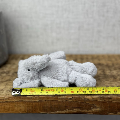 The Little White Company Tiny Bashful Grey Elephant - Mini Elephant (Jellycat) 