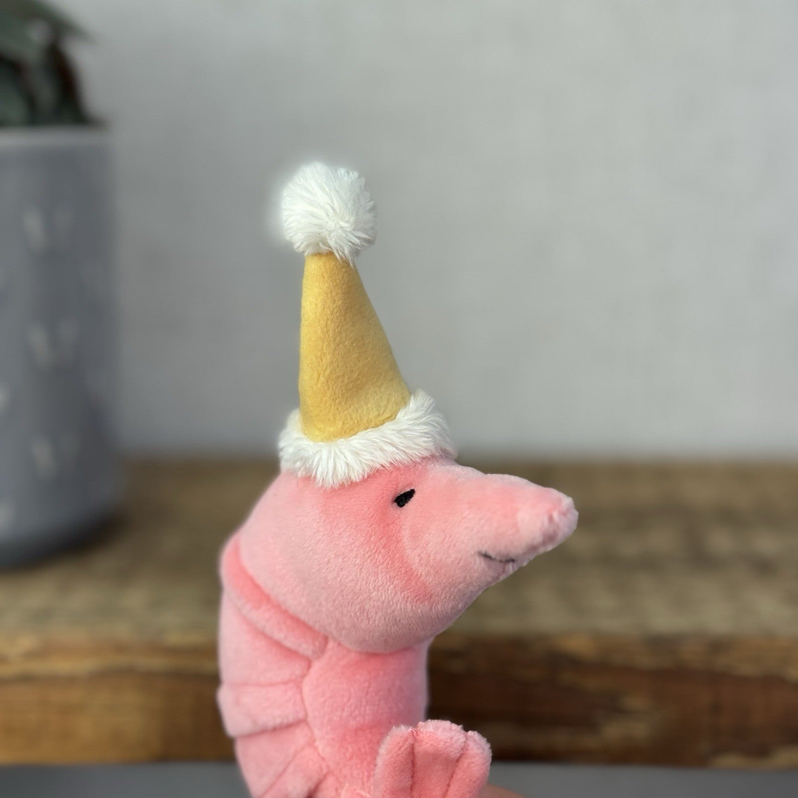 Jellycat Celebration Crustacean Shrimp Prawn Soft Toy Plush - Shrimp In Hat (#2)