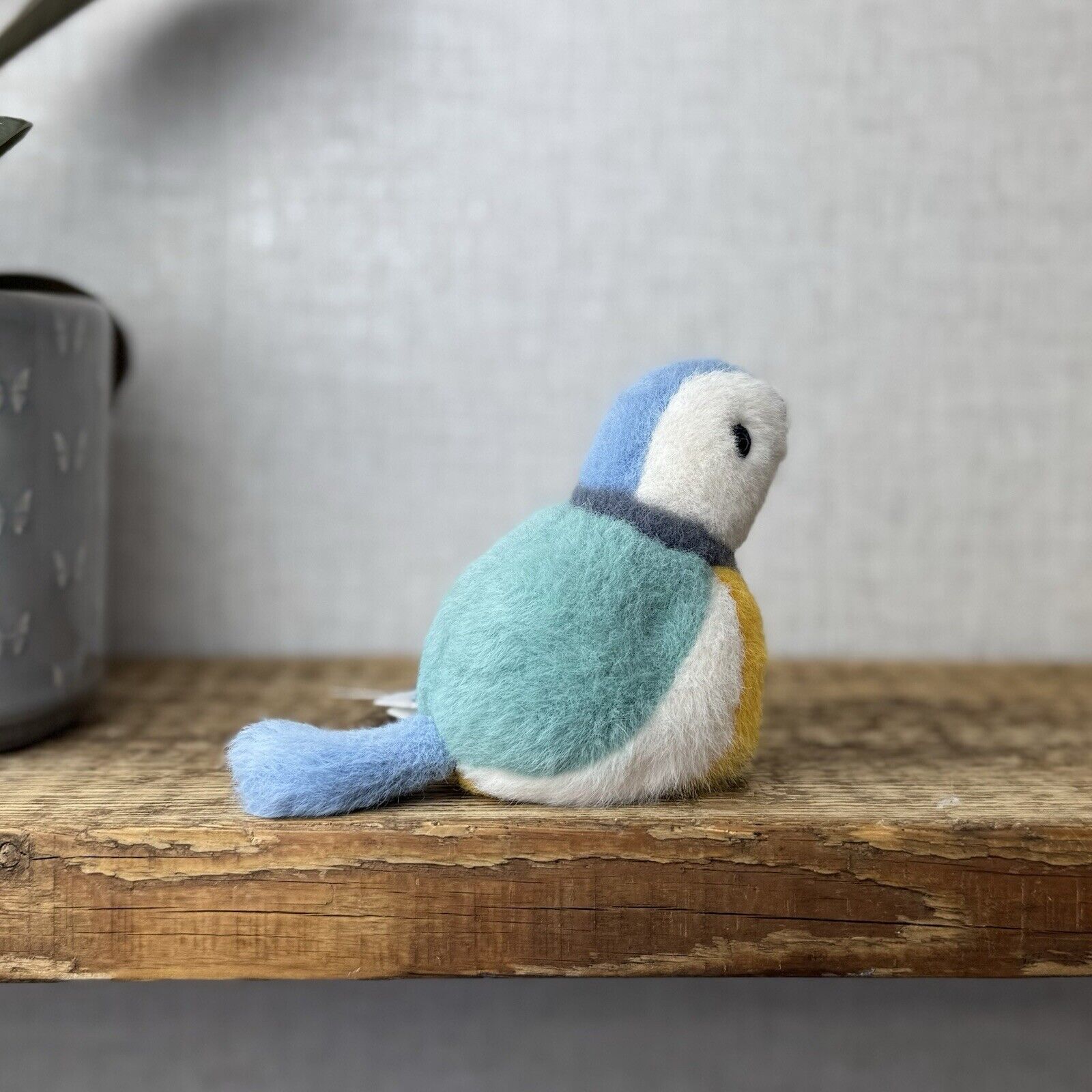 Jellycat Birdling Blue Tit - Birdling Jellycat Small Tiny Pocket Pal Beanie Bird
