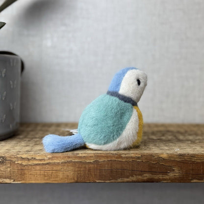 Jellycat Birdling Blue Tit - Birdling Jellycat Small Tiny Pocket Pal Beanie Bird